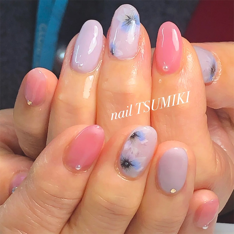 Nail Photo15 名古屋市中川区と矢場町でネイル プライベートネイルサロン Nail Tsumiki